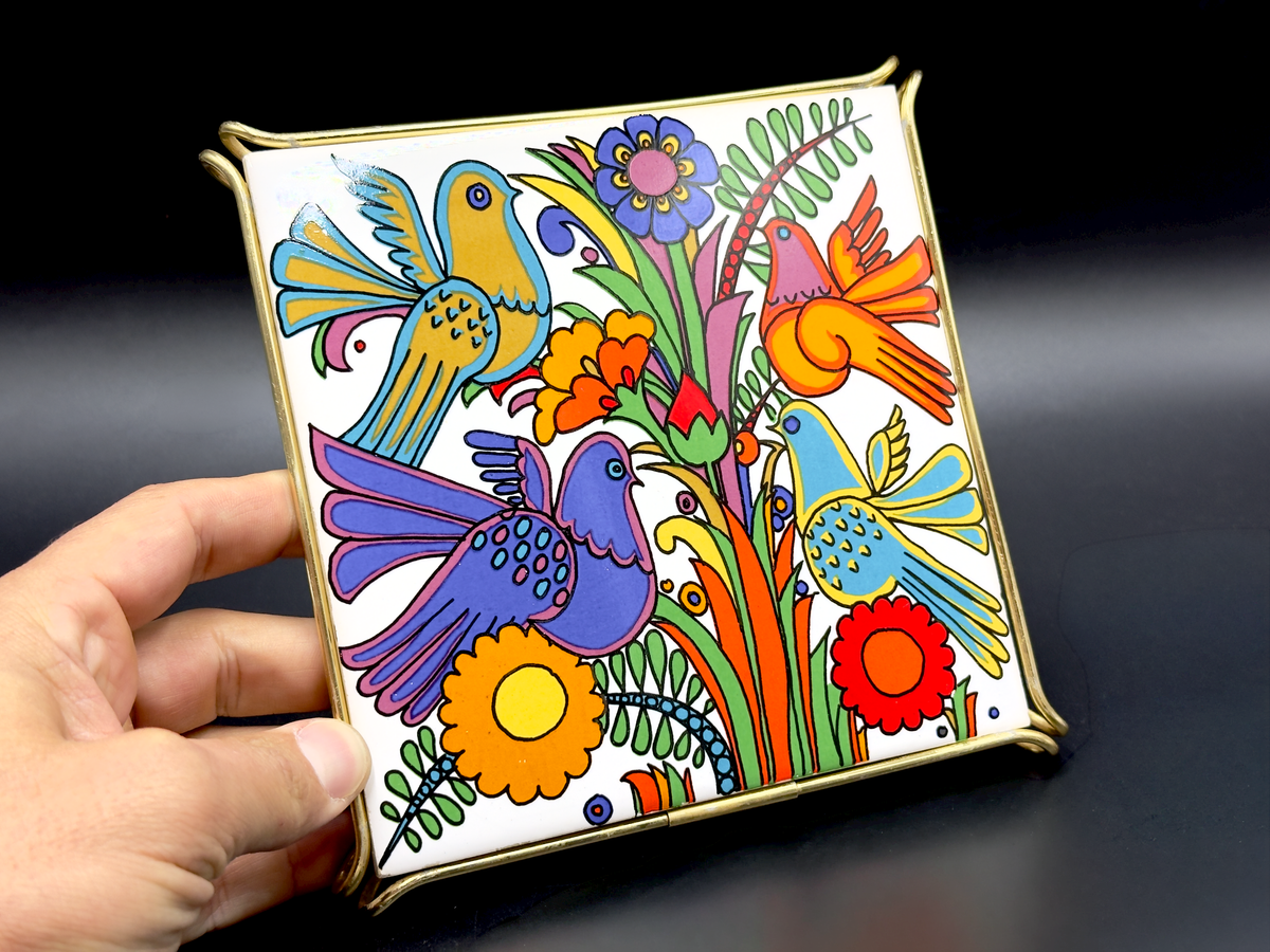 ⟡.· Villeroy & Boch アカプルコ 卵立て3つ⟡.· Villeroy & Boch (Luxembourg) 'Acapulco' Model #121/1, Ceramic