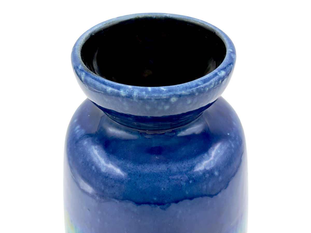 Ü Keramik (West Germany) Vase, in Blue/Green/Red | Model #1276-25