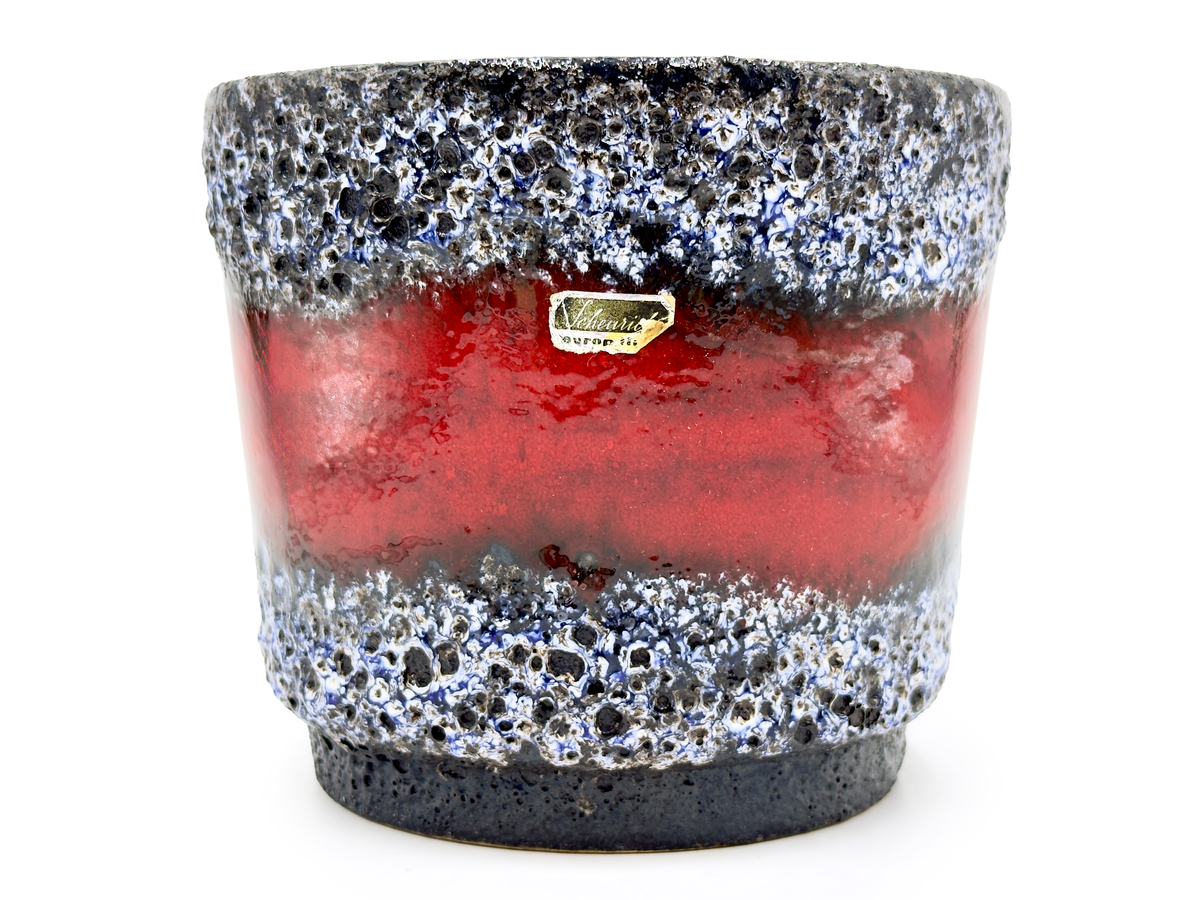 Scheurich (Allemagne de l'Ouest) Vase 'Kosmos', en bleu | Modèle #263-21