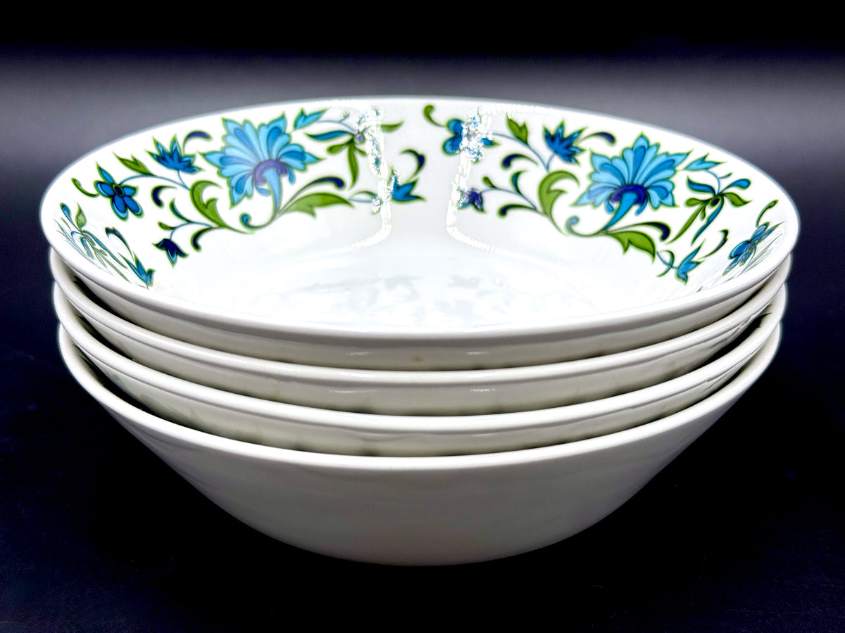 Midwinter (Angleterre) Coupe à fruits/dessert « Jardin espagnol » 14 cm (lot de 4) | Création de Jessie Tait