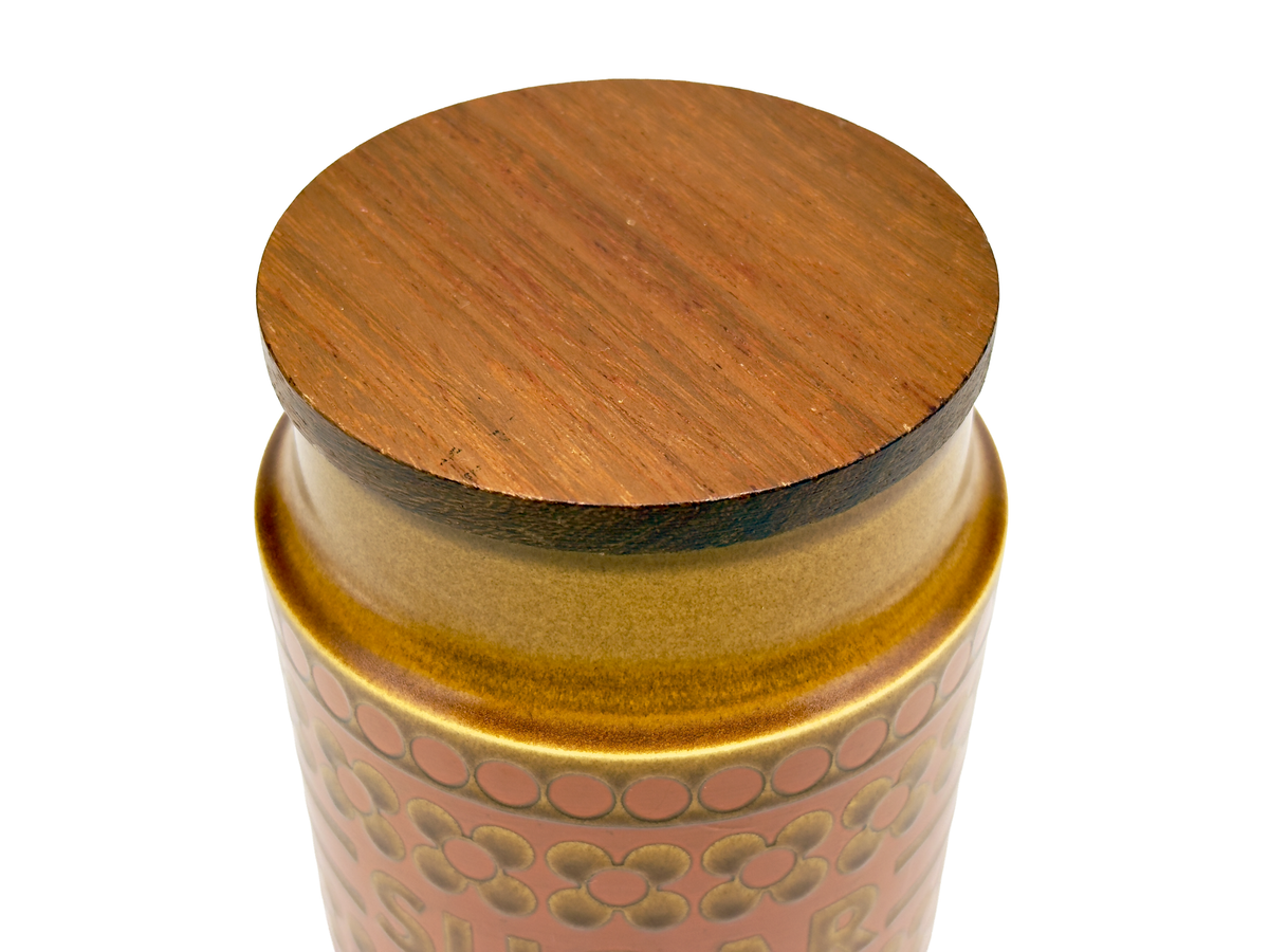 Pot à sucre moyen « Saffron » de Hornsea Pottery (Angleterre)