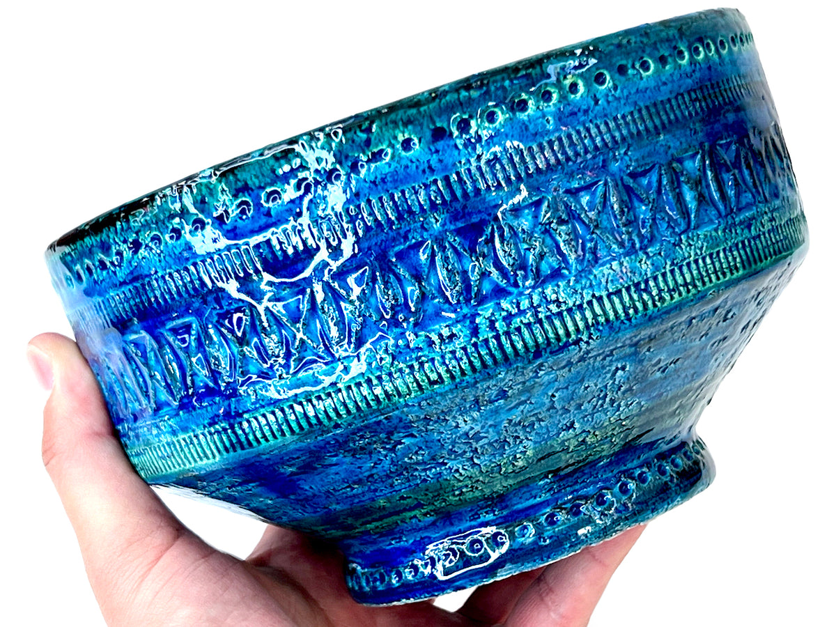 Bitossi (Italy) 'Rimini Blu' 5" Round Bowl