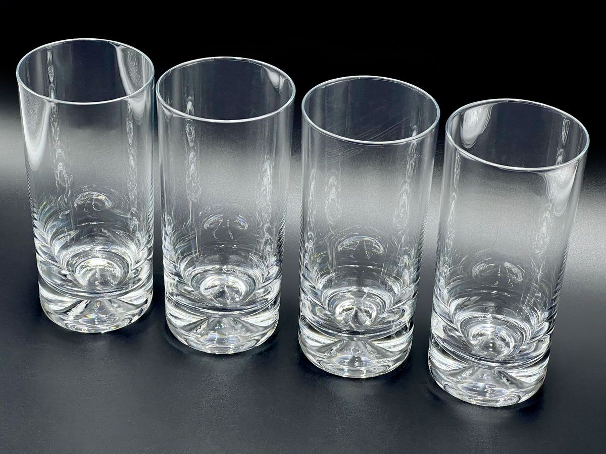 Verres à long drink « Triad » Krosno (Pologne) [Lot de 4]