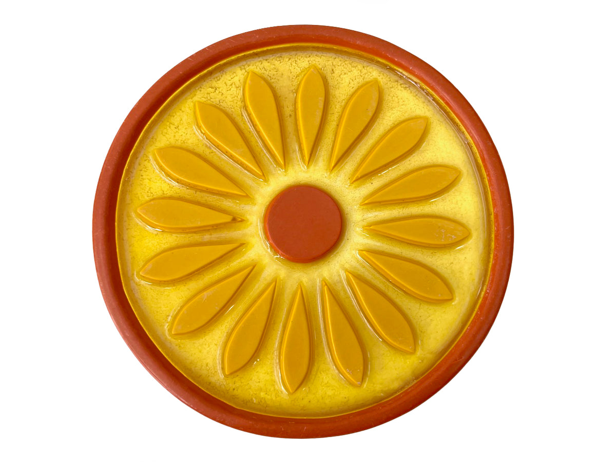 Crystal Craft (Australie) Dessous de plat rond en résine « Daisy »