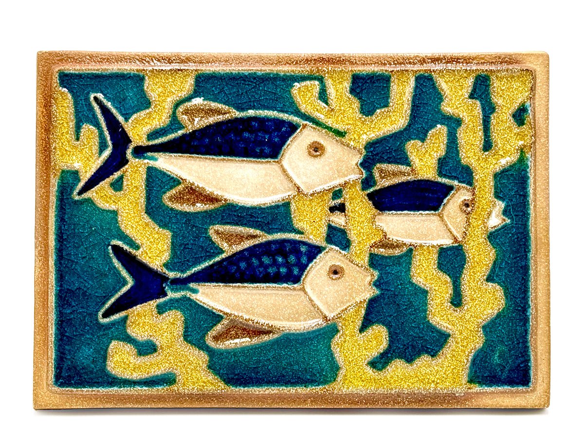 Søholm (Denmark) Large 14" Ceramic Wall Plaque, Model #3547 | Designed by Einar Johansen *RARE FIND*