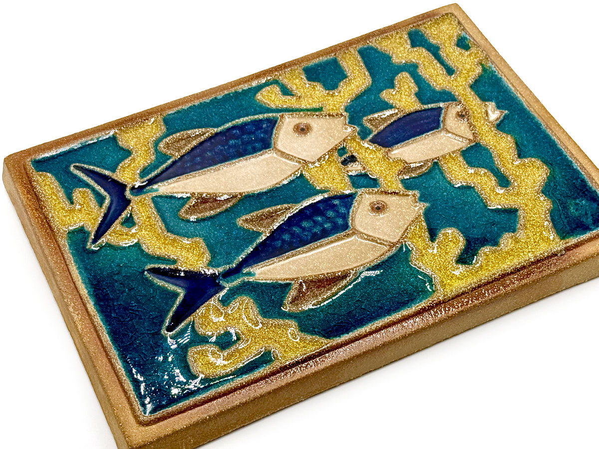 Søholm (Denmark) Large 14" Ceramic Wall Plaque, Model #3547 | Designed by Einar Johansen *RARE FIND*