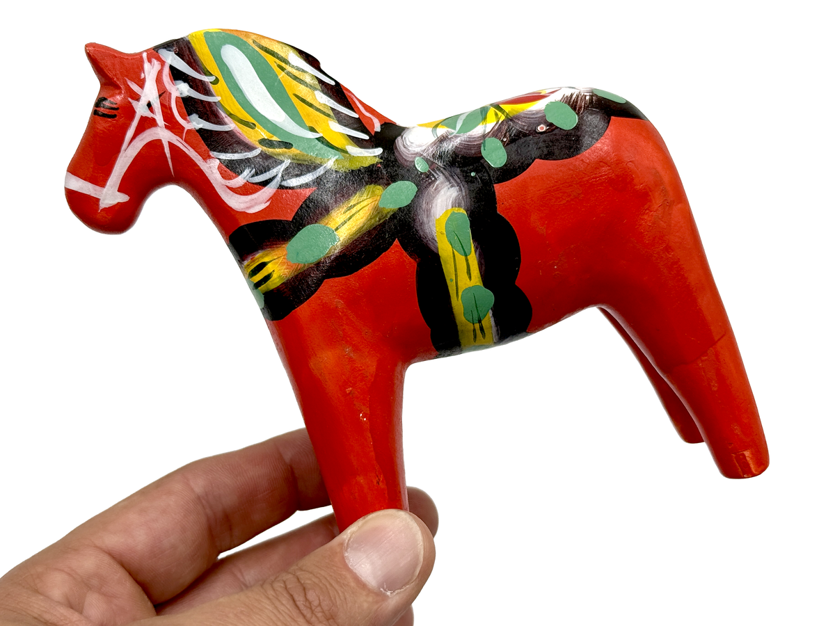 Wooden Dala Horses - Medium 5" (12.5cm) | Made in Sweden [Sold Separately]
