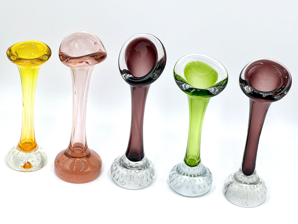 Åseda (Sweden) 'Jack in the Pulpit' aka Bone Vases - Small to Medium | Designed by Bo Borgström [Sold Separately]