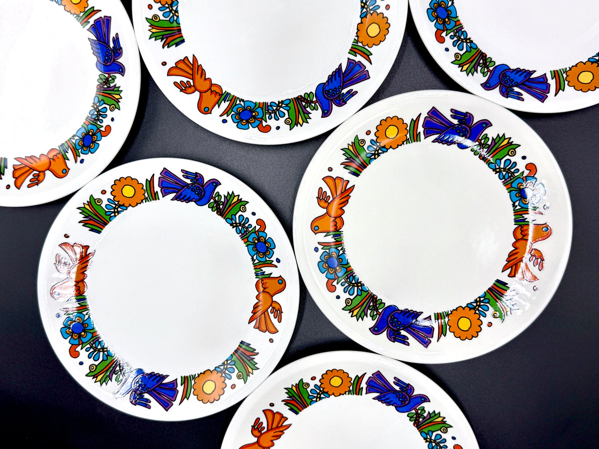 Villeroy &amp; Boch (Luxembourg) 'Acapulco' Modèle n° 243/1, Assiette à pain et beurre 6" [Vendue séparément]