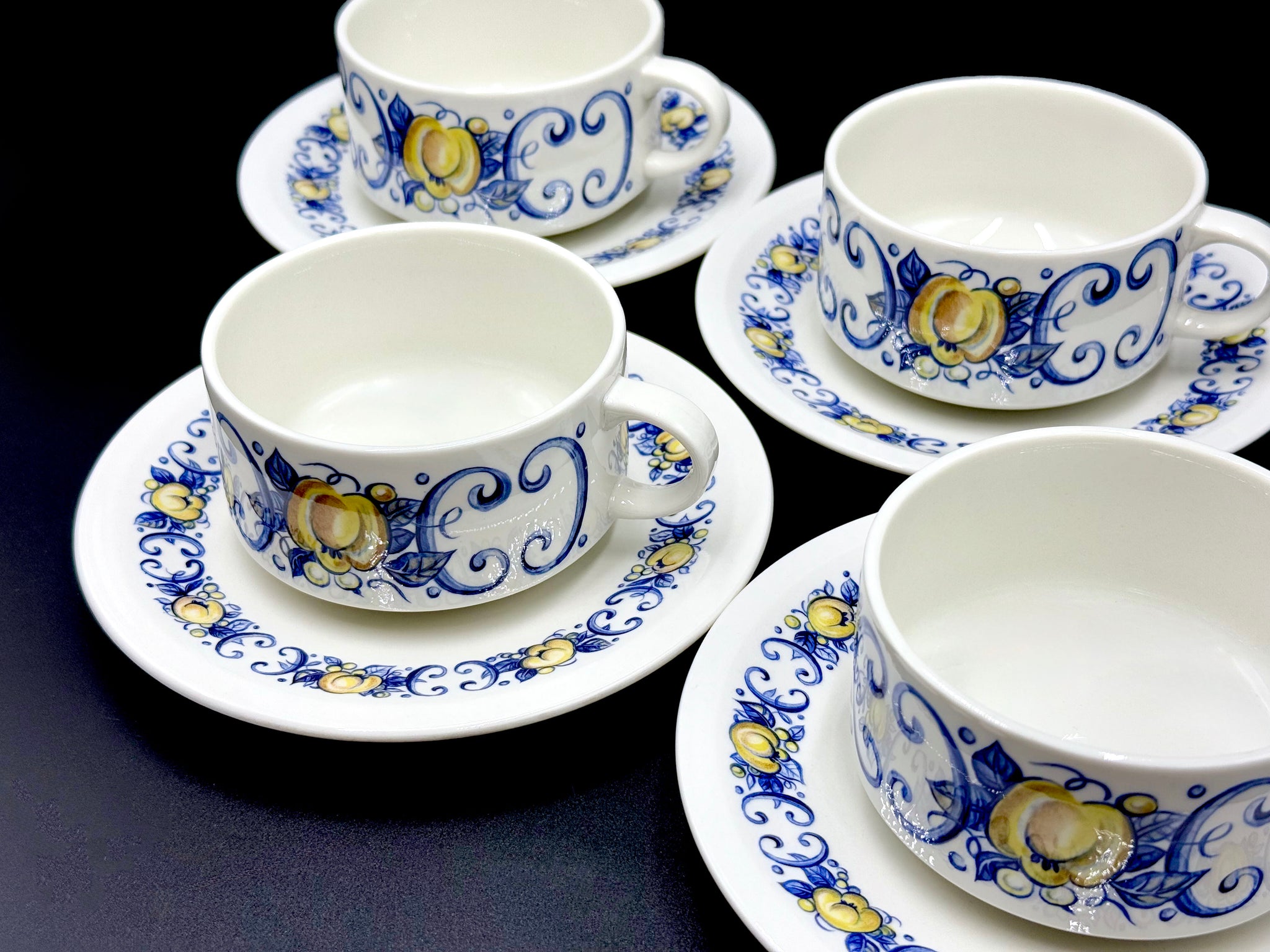 Villeroy & Boch (Luxembourg) 'Cadiz' Flat Cup and Saucer [Sold