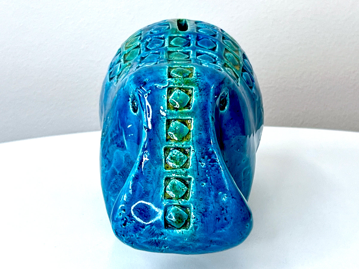 Bitossi (Italy) Hippo Figurine / Money Box *RARE FIND*