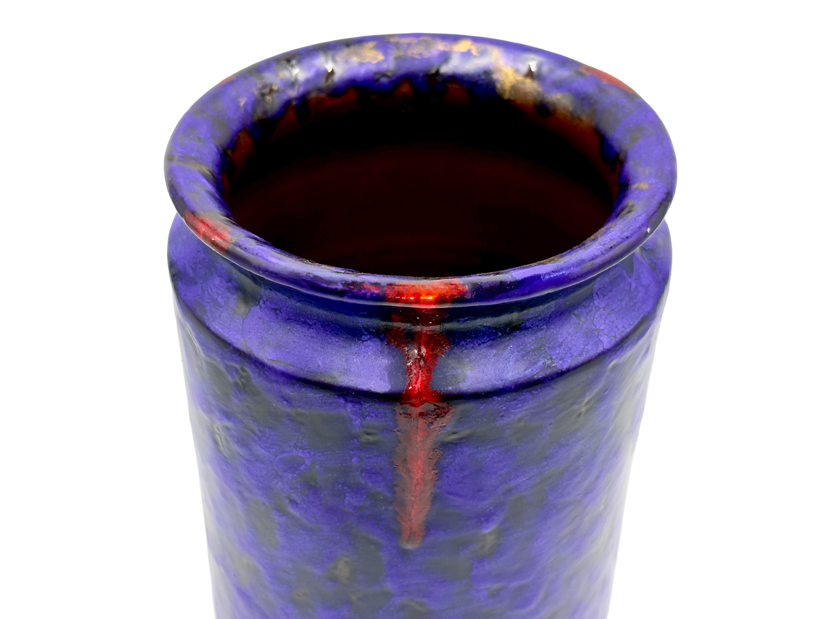 Bitossi (Italy) 12" Vase, in Purple/Red *RARE FIND*