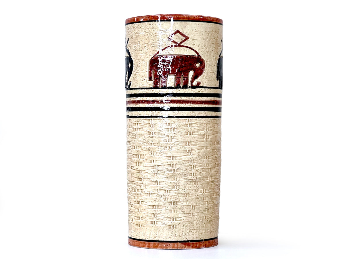 Bitossi (Italy) 'Wicker' 12" Vase