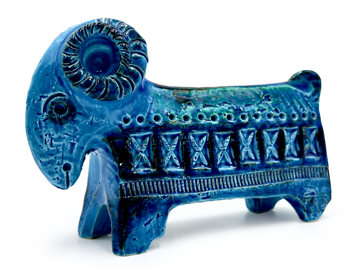 Bitossi (Italy) 'Rimini Blu' 7" Ram