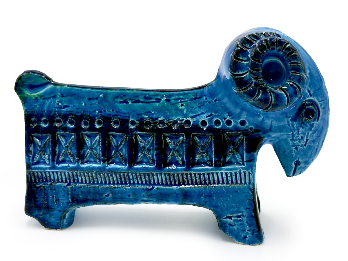 Bitossi (Italy) 'Rimini Blu' 7" Ram