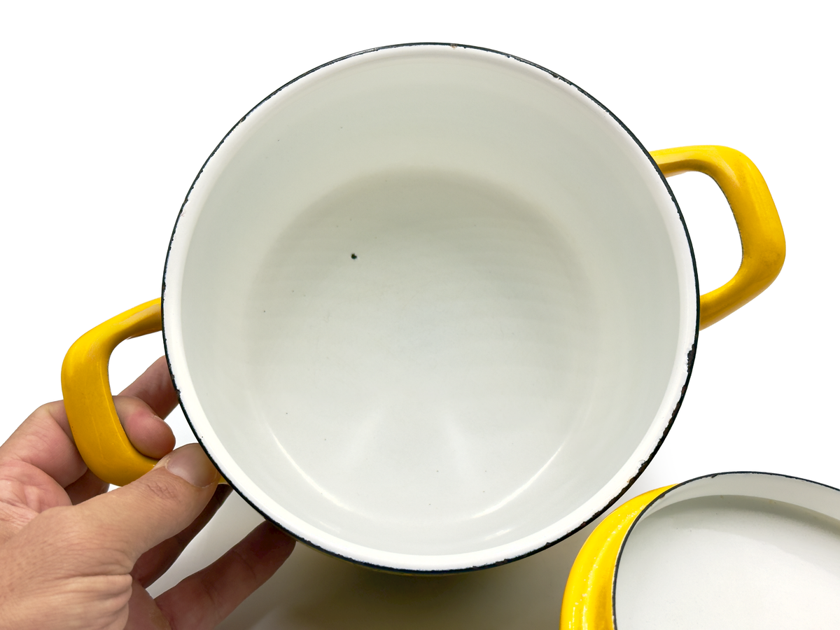 Finel (Finlandia) 'Primavera' Olla de esmalte de 3,5 L *ENCUENTRO RARO*