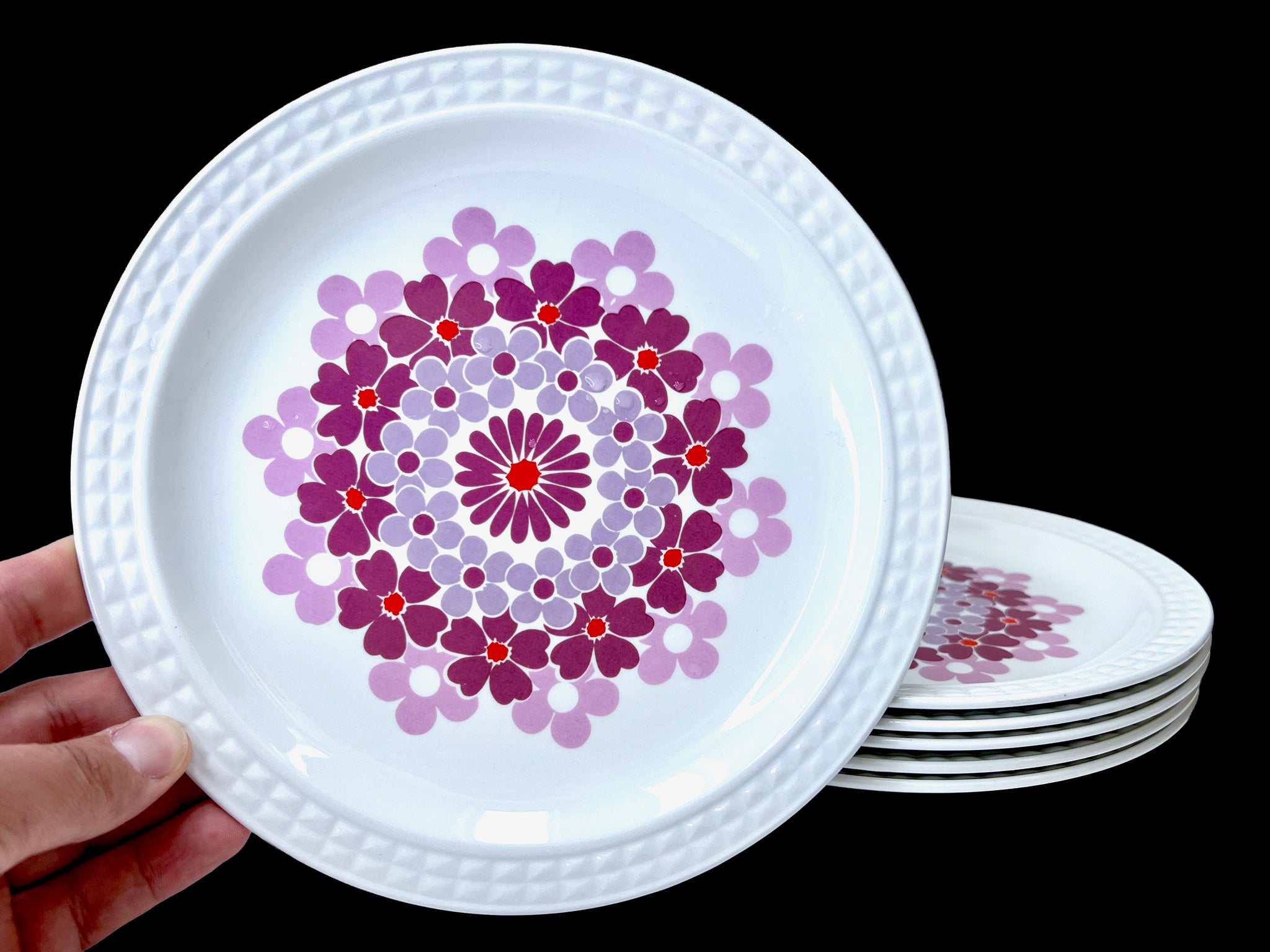 Pontesa (Spain) Entree/Luncheon Plates [Set x6] – That Retro Piece