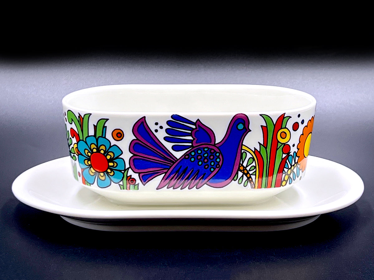Villeroy &amp; Boch (Luxembourg) Saucière et sous-assiette 'Acapulco'