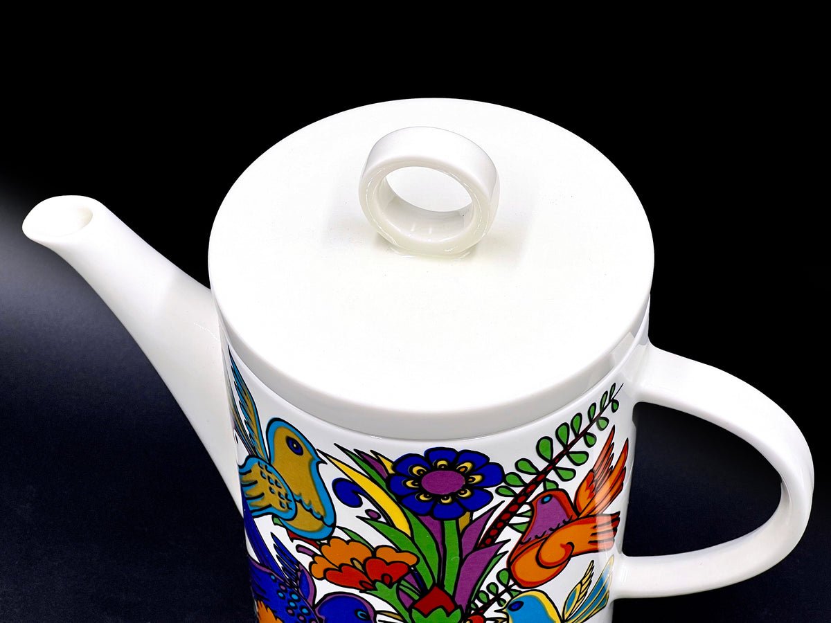Villeroy &amp; Boch (Luxemburgo) 'Acapulco' Modelo #266/3, Cafetera grande, con tapa