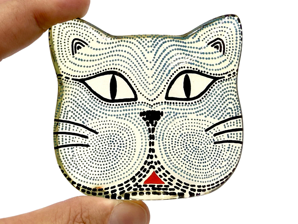 Abraham Palatnik (Brasil) Cabeza de gato de 3", de la colección Artemis