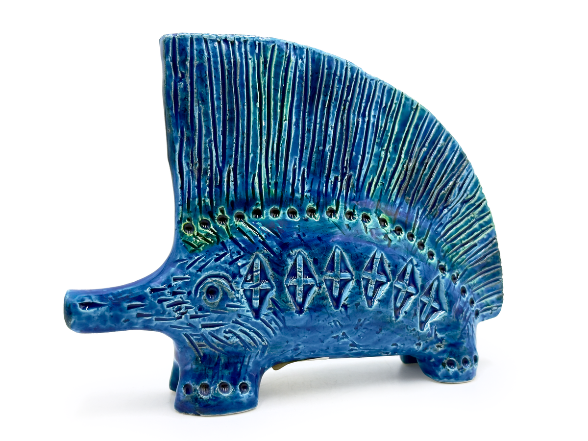 Bitossi (Italy) 'Rimini Blu' 6" Porcupine