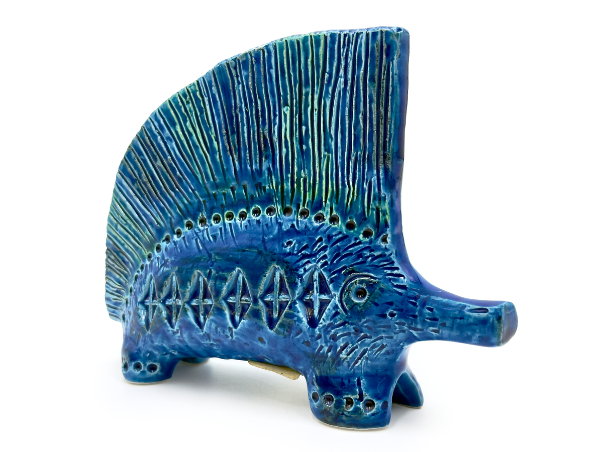 Bitossi (Italy) 'Rimini Blu' 6" Porcupine