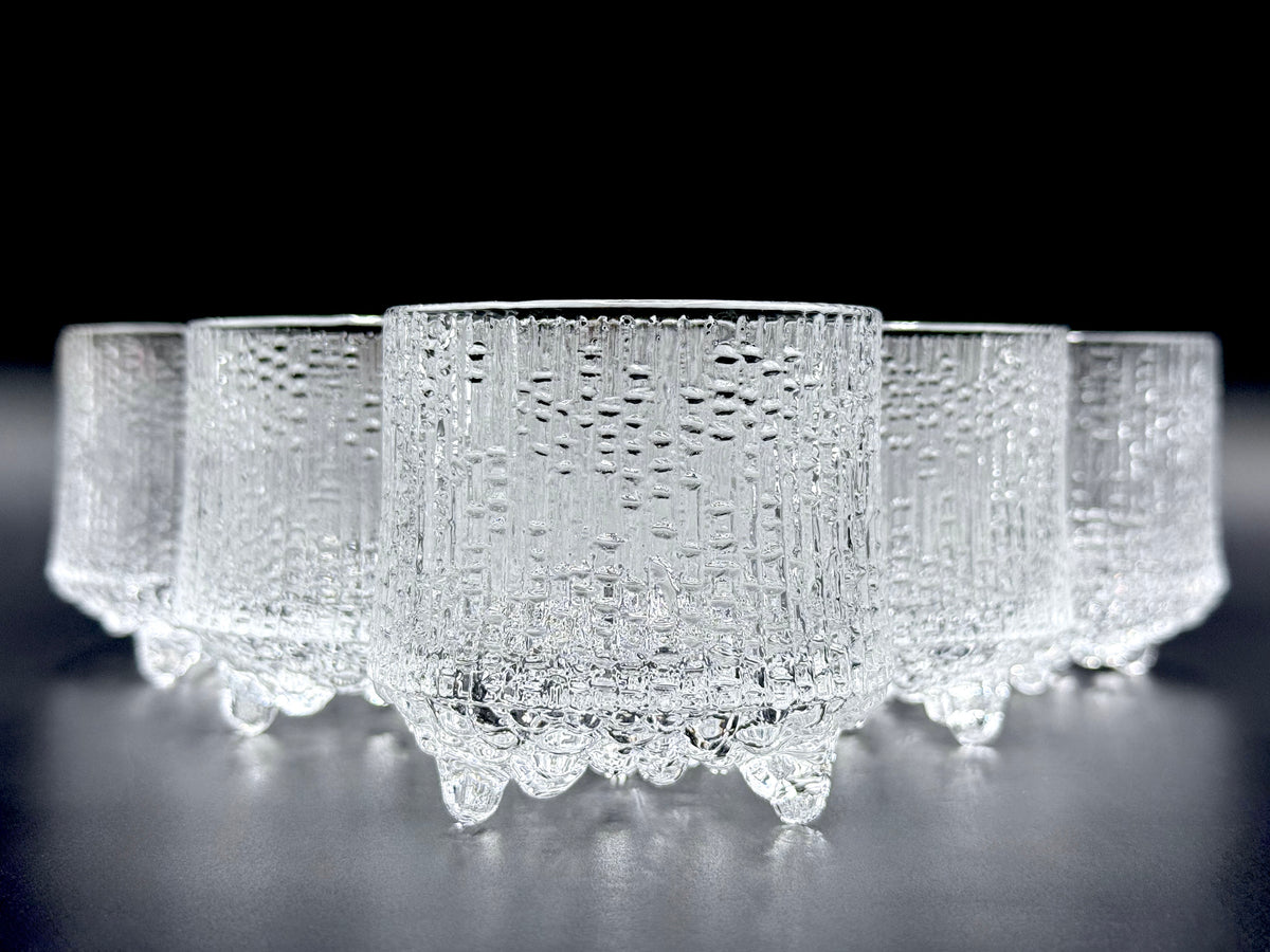 Vaso de cristal antiguo 'Ultima Thule' de Iittala (Finlandia) [Se vende por separado]