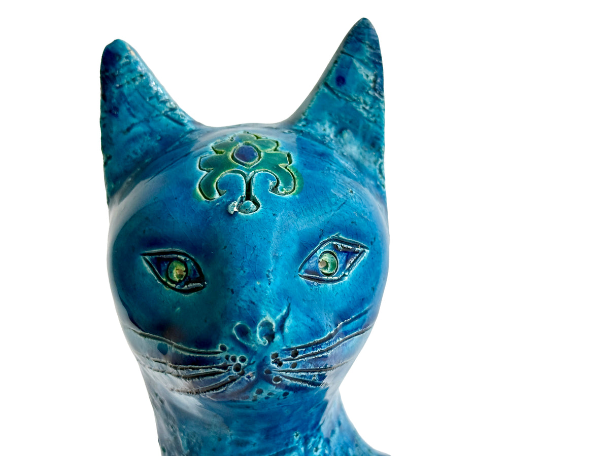 Bitossi (Italy) 'Liberty' 11" Sitting Cat *RARE FIND*