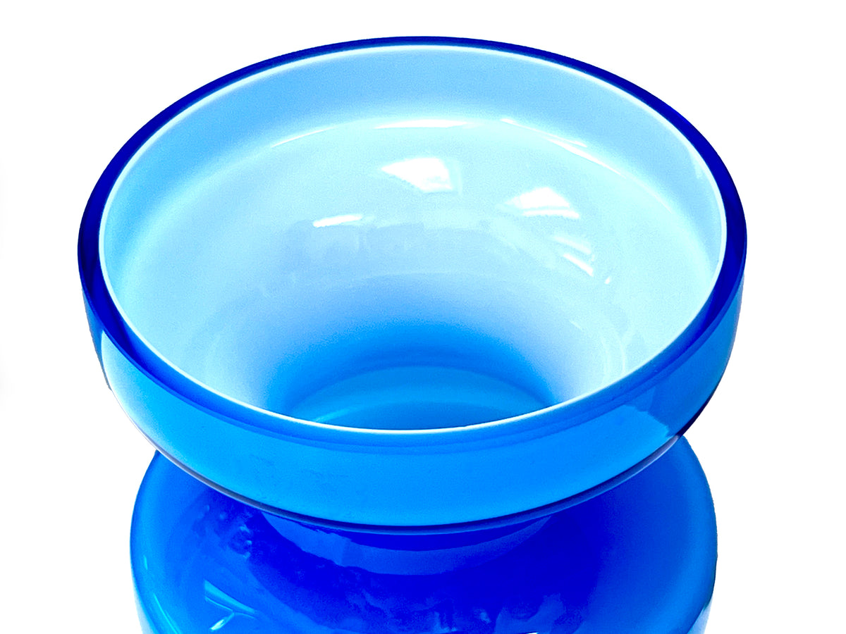 Jarrón Alsterfors (Suecia) de 7,5", en azul | Diseñado por Peo Ström