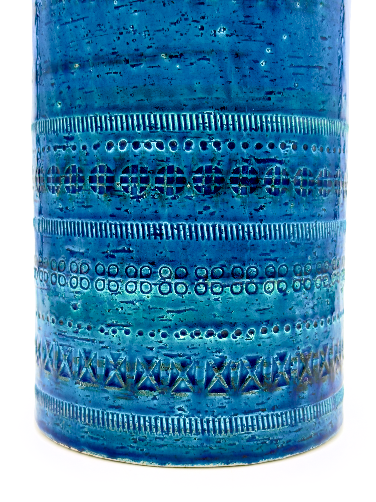 Bitossi (Italy) 'Rimini Blu' 17" Vase *RARE FIND*