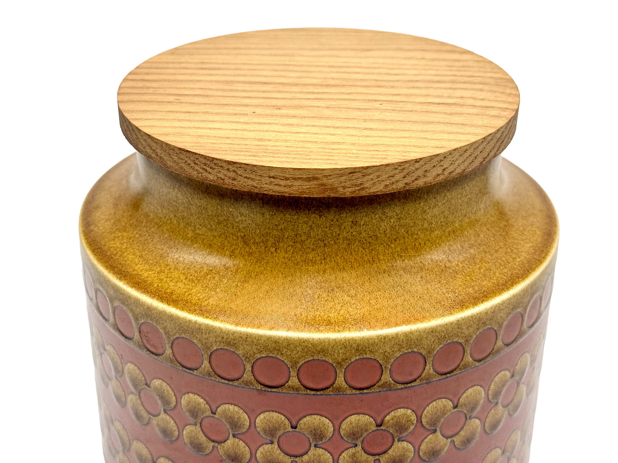 Hornsea Pottery (England) 'Saffron' Large Canister - Flour – That