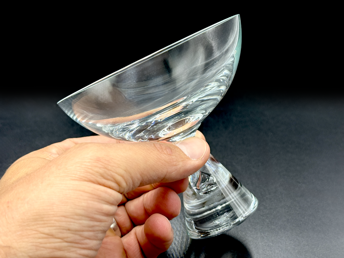 Holmegaard (Denmark) 'Princess' Champagne Coupe / Tall Sherbet Glass [Sold Separately]