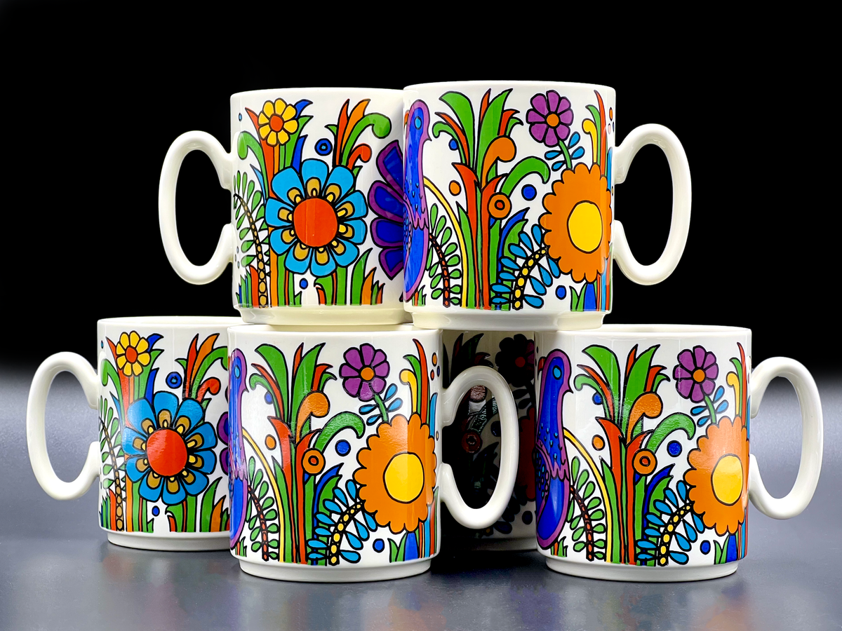 Villeroy &amp; Boch (Luxemburgo) 'Acapulco' Modelo #420, taza de café [se vende por separado]
