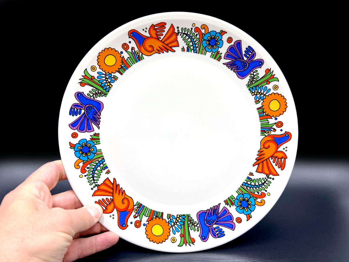 Villeroy &amp; Boch (Luxembourg) Modèle 'Acapulco' #238/1, assiette plate de 10,5" [vendue séparément]