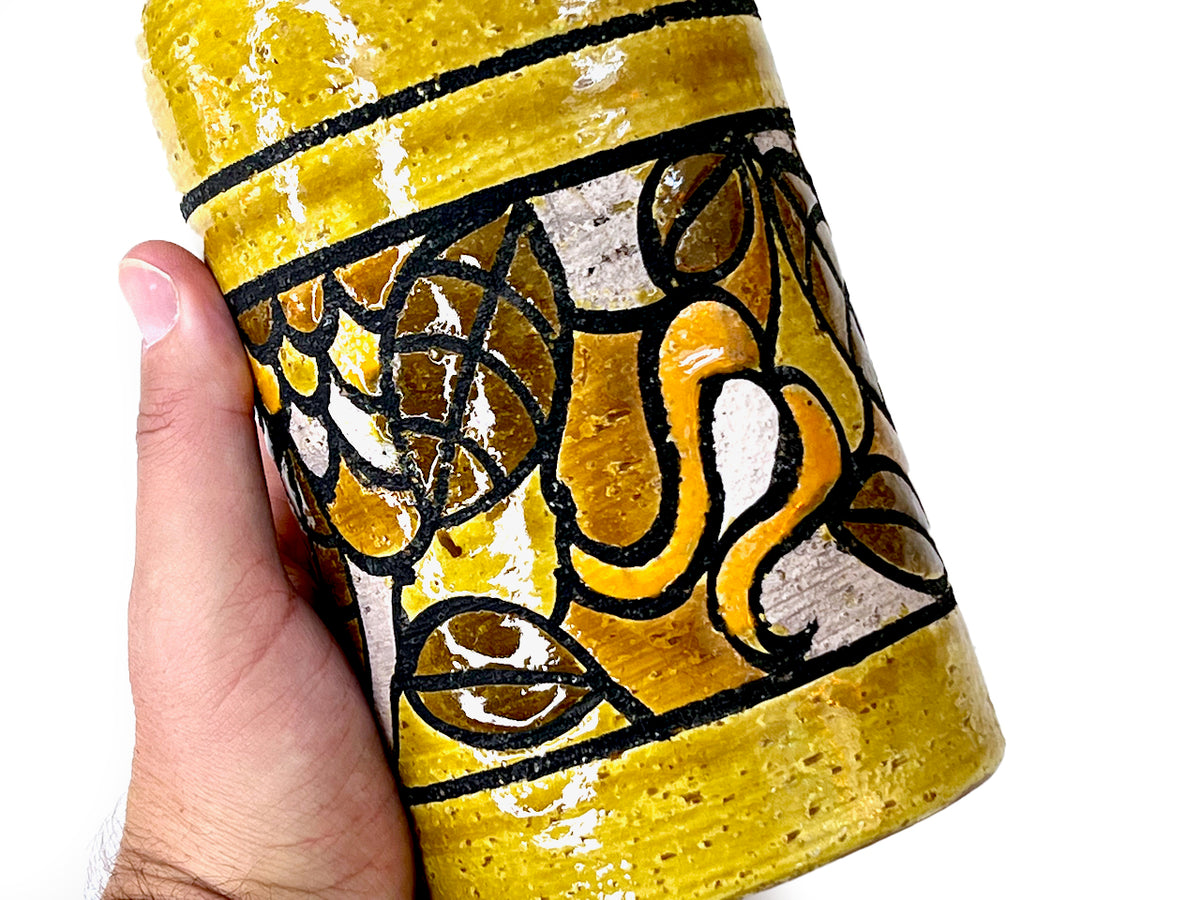 Bitossi (Italy) 'Art Nouveau' 8" Vase