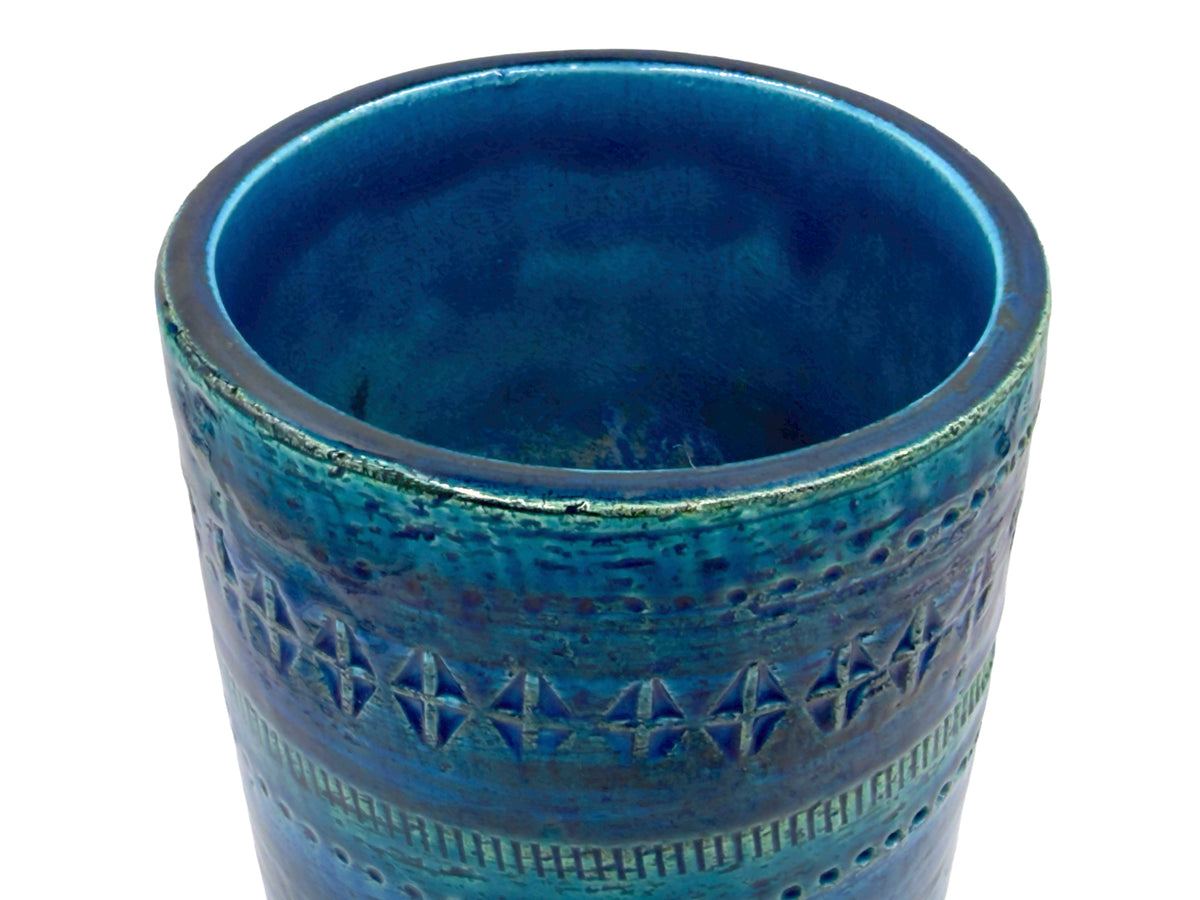 Bitossi (Italy) 'Rimini Blu' 10" Vase