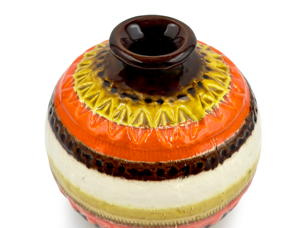 Bitossi (Italy) 'Rimini Florentino' 6" Ball Vase *RARE FIND*