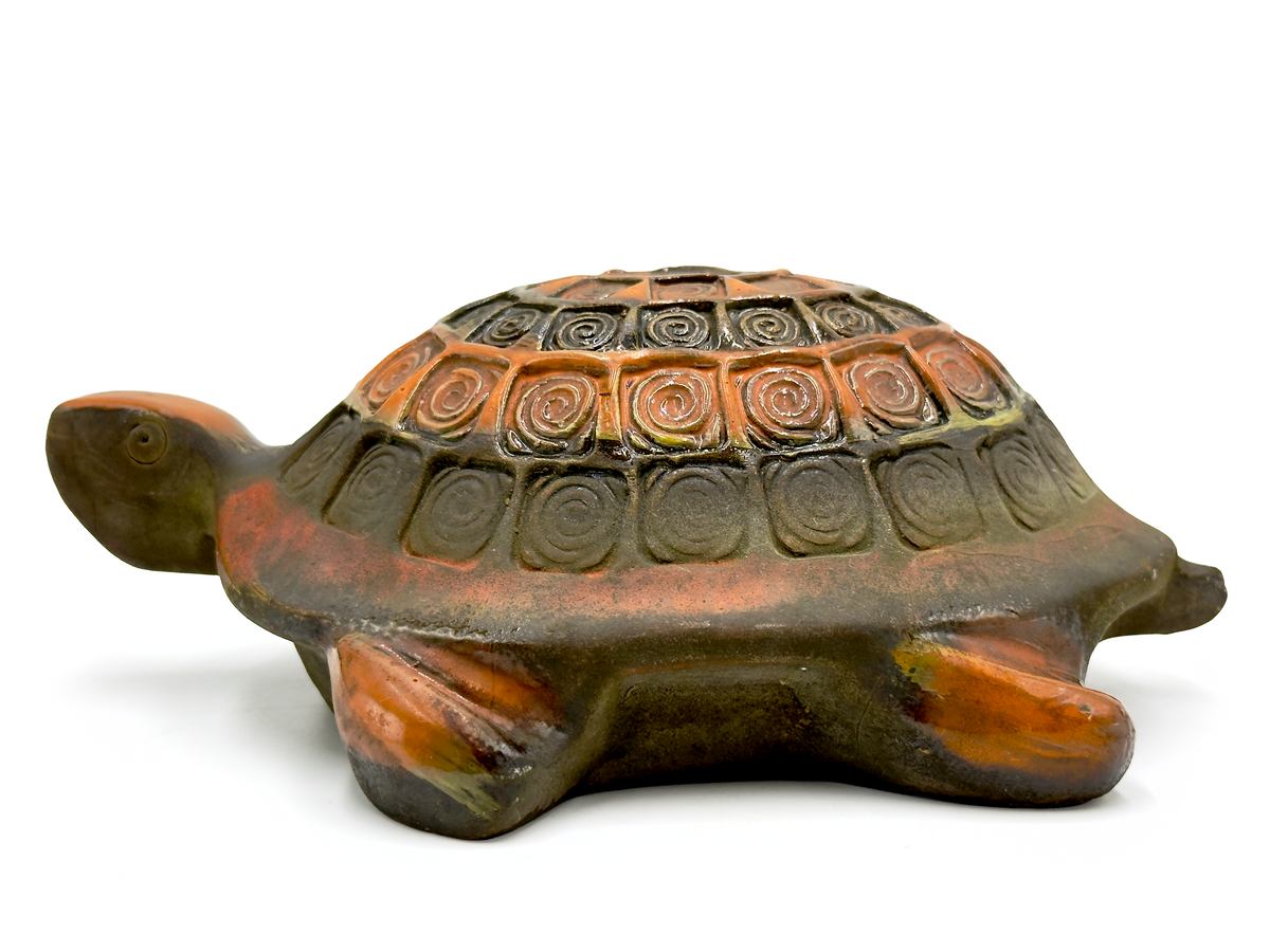 Bitossi (Italy) 8.5" Turtle Money Box *RARE FIND*