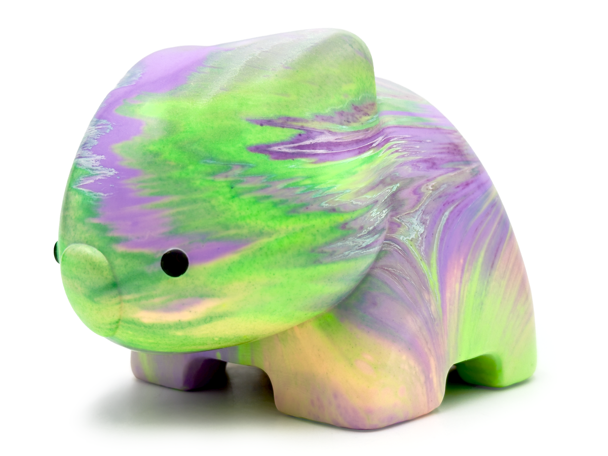 Pete Cromer (Australia) Resin Wombat - Multicolour