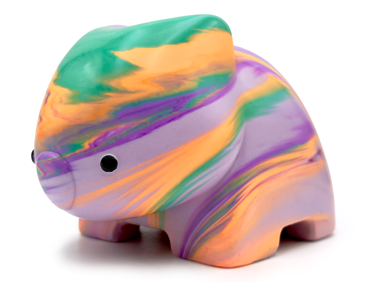 Pete Cromer (Australia) Resin Wombat - Multicolour