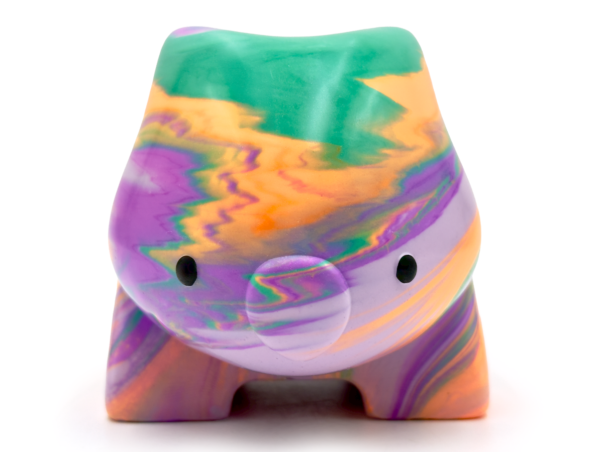 Pete Cromer (Australia) Resin Wombat - Multicolour