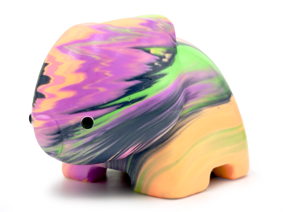 Pete Cromer (Australia) Resin Wombat - Multicolour