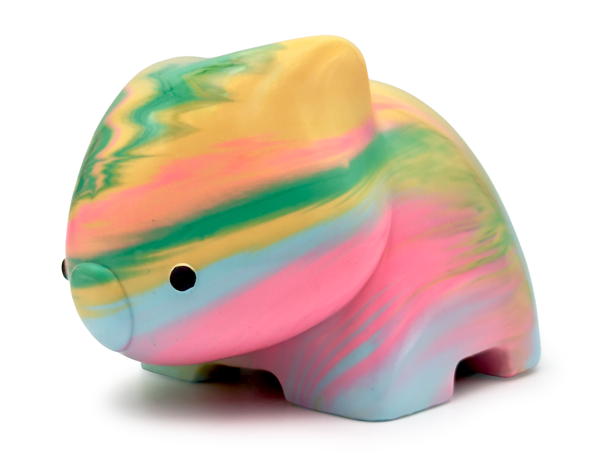 Pete Cromer (Australia) Resin Wombat - Multicolour