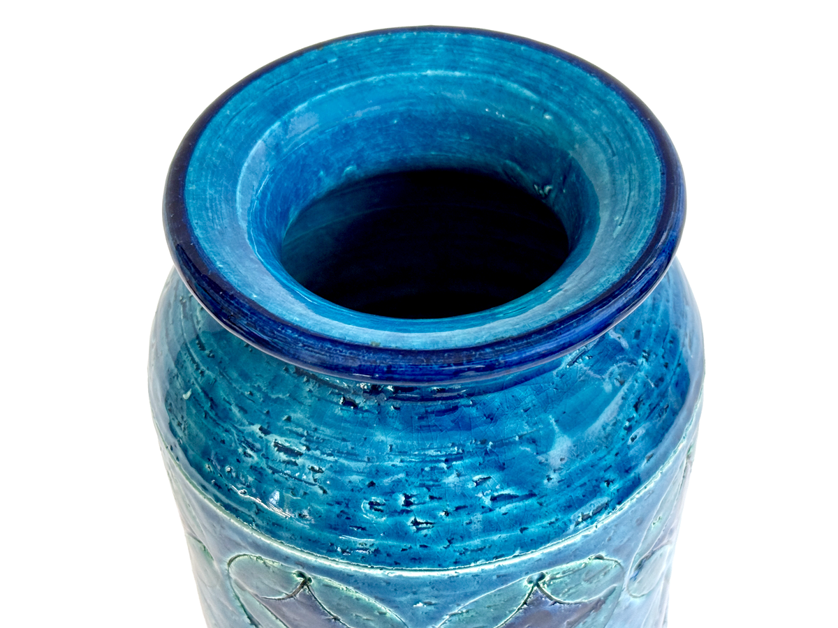 Bitossi (Italy) 12" Vase, in Blue