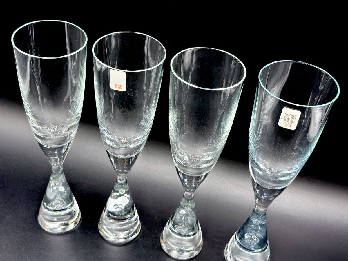Holmegaard (Denmark) 'Princess' Champagne Flute Glass [Sold Separately]