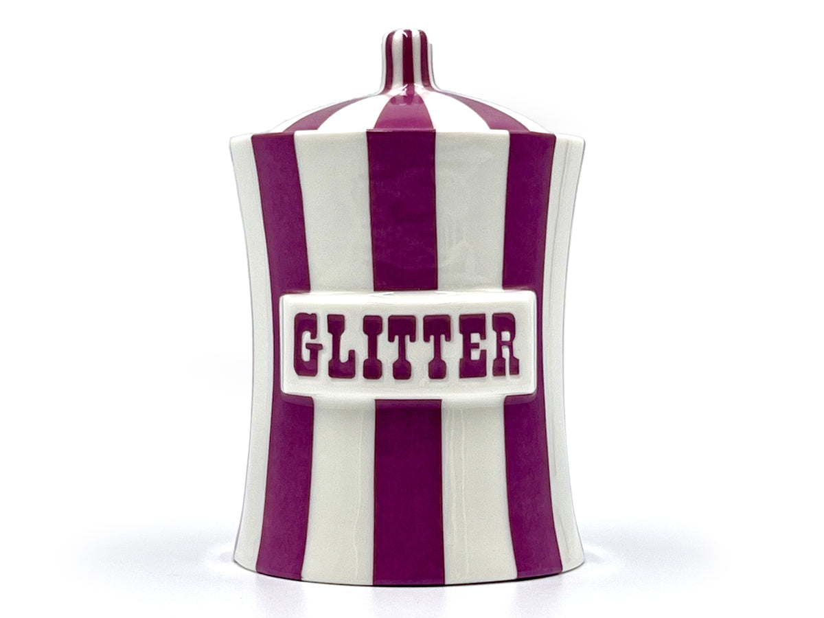 Jonathan Adler (États-Unis) Vice 6" Canister 'Glitter'