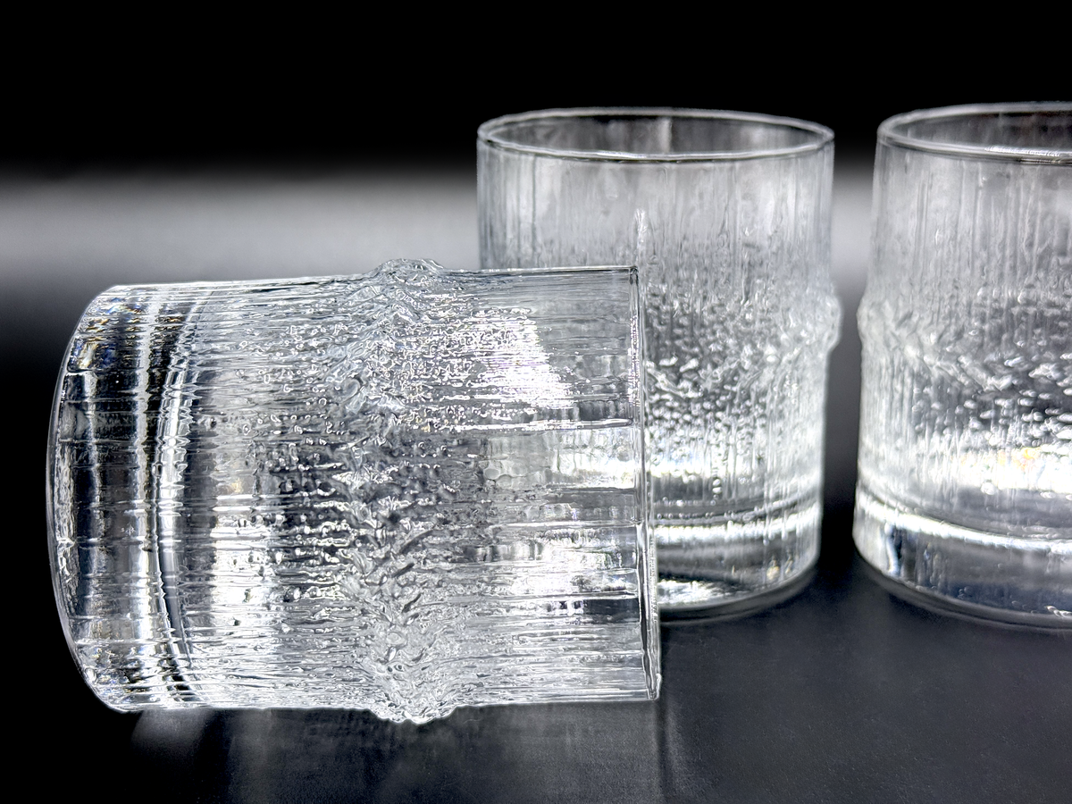 Vaso de cristal antiguo 'Niva' de Iittala (Finlandia) [Se vende por separado]