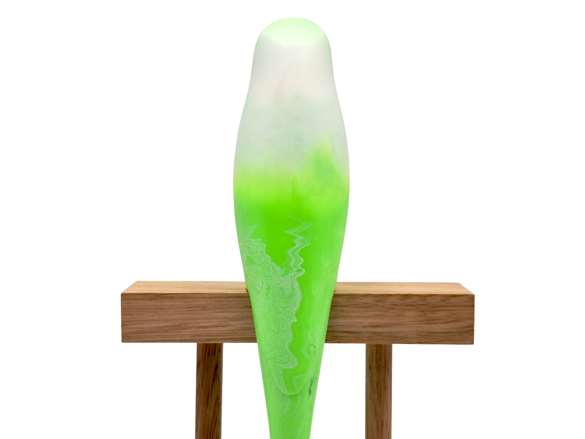 Pete Cromer (Australia) Resin Budgerigar - Green