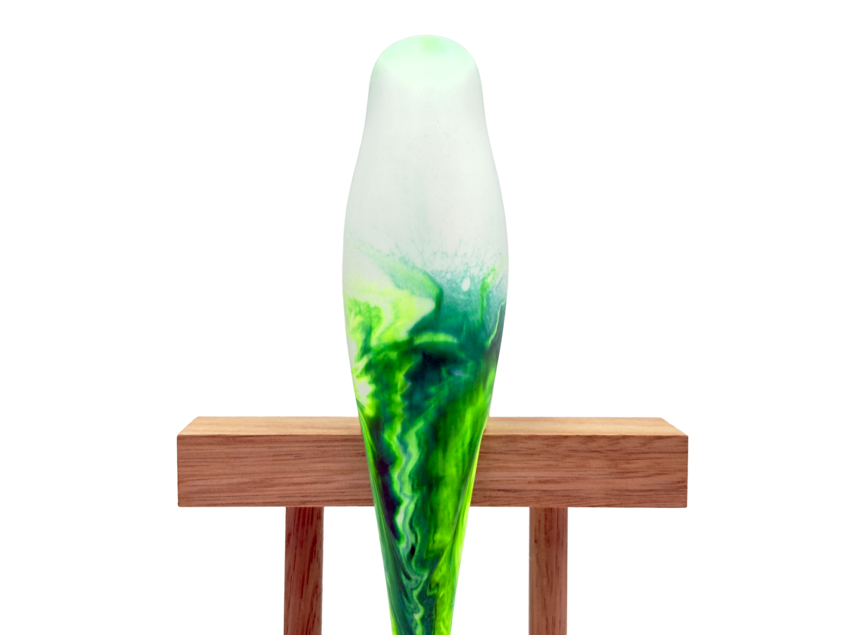 Pete Cromer (Australia) Resin Budgerigar - Green