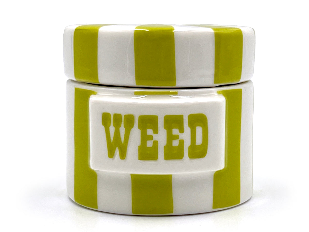 Jonathan Adler (États-Unis) Vice 2" Canister 'Weed'